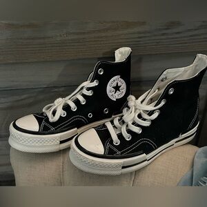 Converse Classic Black and White High-Tops